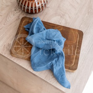 Soft linen kitchen towel 35x50 BLUE